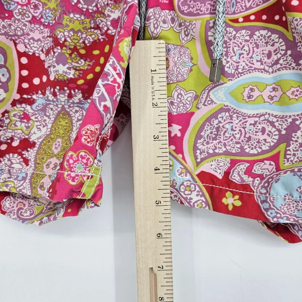 Vilebrequin Swim Trunks Mens Large Hawaiian Summer Beach Lined Shorts Paisley